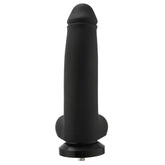 HiSmith 11.4 Inch Smooth Black Silicone Dildo – Sleek Large Silicone Dildo Sex Machine Attachments